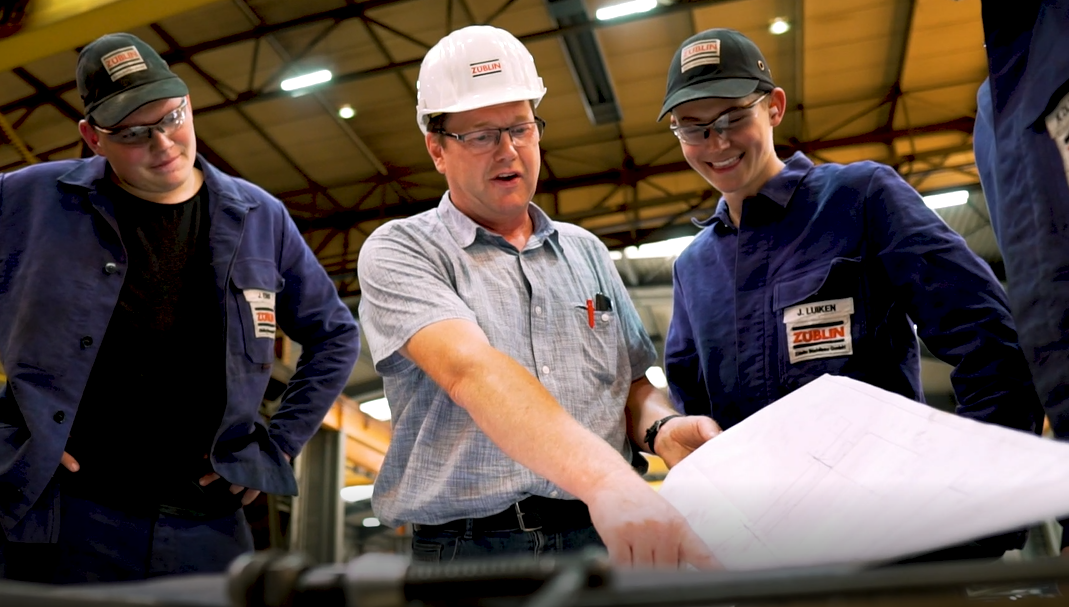 Ausbildung als Konstruktionsmechaniker in ZÜBLIN Karriere